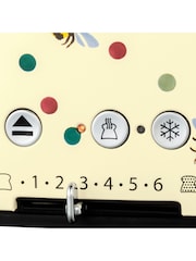 Russell Hobbs Cream Emma Bridgewater Bumble Bee Polka Dot 4 Slice Toaster - Image 4 of 6