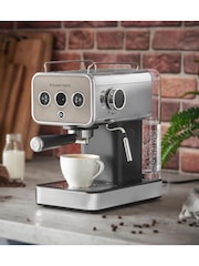Russell Hobbs Titanium Distinctions Espresso Coffee Machine - Image 1 of 6