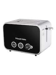 Russell Hobbs Black Distinctions 2 slice Toaster - Image 3 of 8
