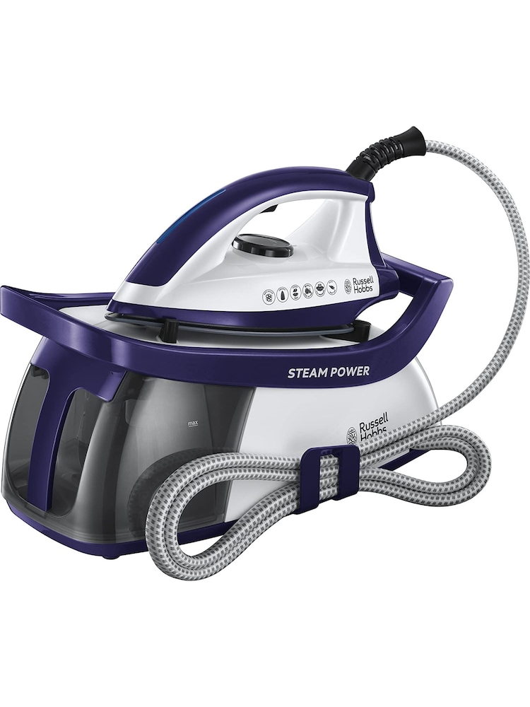 Russell Hobbs Purple White Quiet Steam Generator Iron - Image 1 of 7