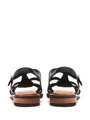 Moda in Pelle SH Saddle Flat T-Bar Strap Sandals - Image 3 of 4