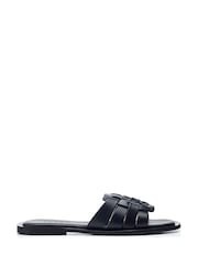Moda in Pelle SH Athol Woven Vamp Flat Mule Sandals - Image 1 of 4