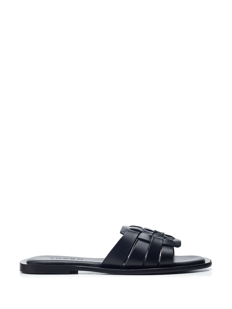 Moda in Pelle SH Athol Woven Vamp Flat Mule Sandals - Image 1 of 4