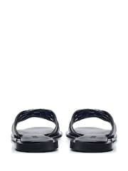 Moda in Pelle SH Athol Woven Vamp Flat Mule Sandals - Image 3 of 4