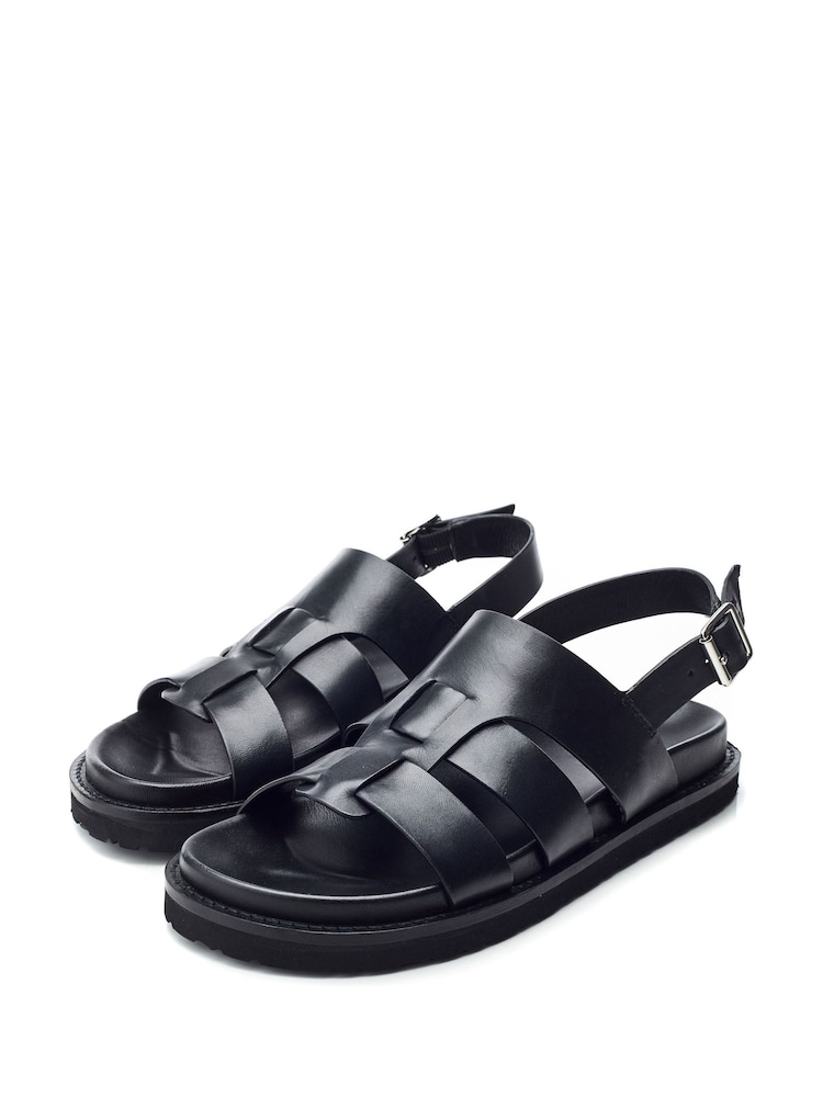 Moda in Pelle SH Lonnie Sling Back T-Strap Sandals - Image 2 of 4