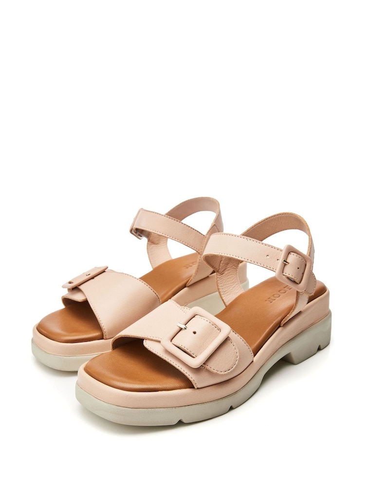 Moda in Pelle SH Shore Open Waist with Strap & Buckle Vamp Sandals - Image 2 of 4