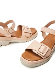 Moda in Pelle SH Shore Open Waist with Strap & Buckle Vamp Sandals - Image 4 of 4