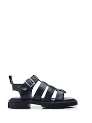 Moda in Pelle SH Inshore T-Bar Fisherman on Cleated Sole Unit Sandals - Image 1 of 4