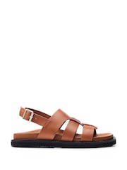 Moda in Pelle SH Lonnie Sling Back T-Strap Sandals - Image 1 of 4