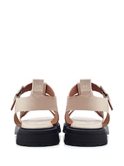 Moda in Pelle SH Inshore T-Bar Fisherman on Cleated Sole Unit Sandals - Image 3 of 4