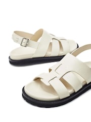 Moda in Pelle SH Lonnie Sling Back T-Strap Sandals - Image 4 of 4
