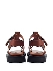 Moda in Pelle SH Inshore T-Bar Fisherman on Cleated Sole Unit Sandals - Image 3 of 4