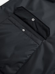 Black Active Swim Changing Robe Coat Jacket - Image 10 of 11