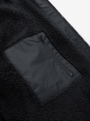 Black Active Swim Changing Robe Coat Jacket - Image 11 of 11