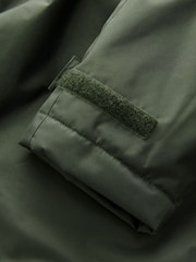 Khaki Green Active Swim Changing Robe Coat Jacket - Image 11 of 11