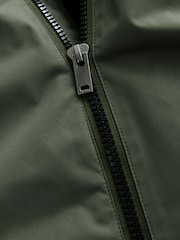 Khaki Green Active Swim Changing Robe Coat Jacket - Image 9 of 11