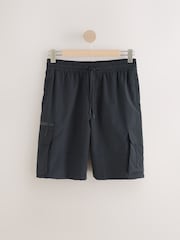 Black Utility Swim Shorts - Image 9 of 14