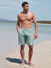 Sage Green Utility Swim Shorts - Image 2 of 13