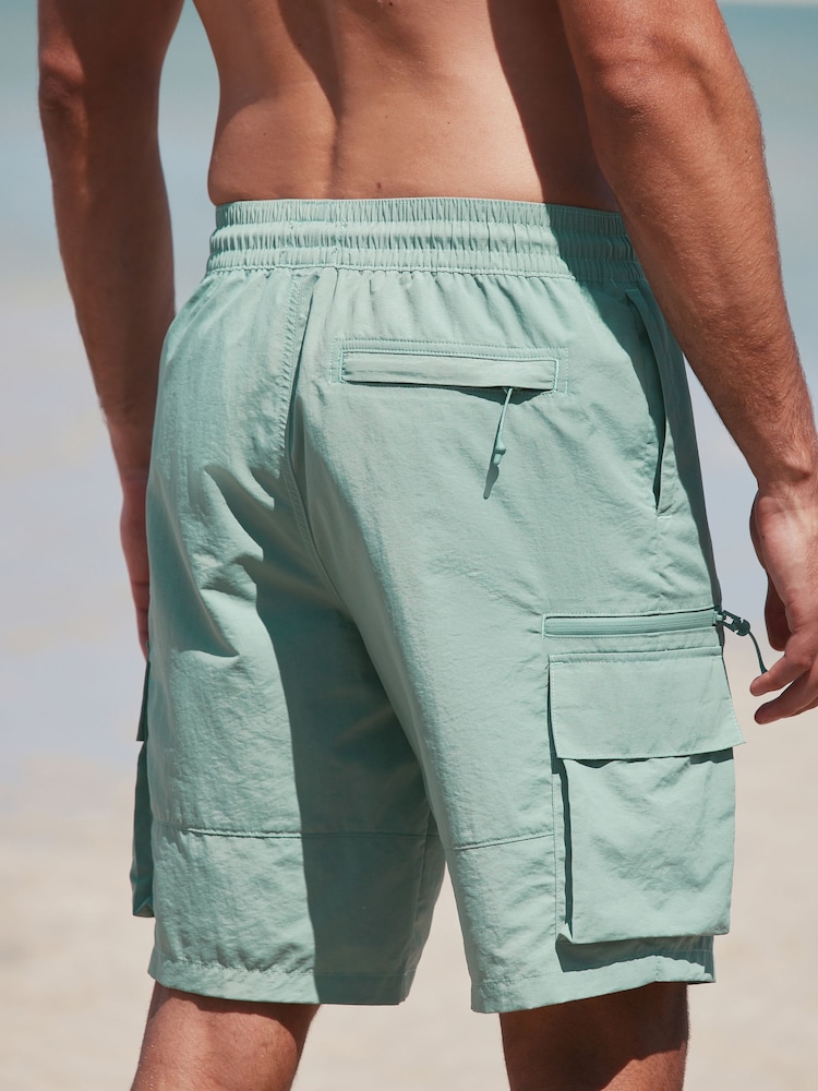 vert - Shorts de bain utilitaires - Image 3 of 13