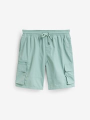 Sage Green Utility Swim Shorts - Image 8 of 13
