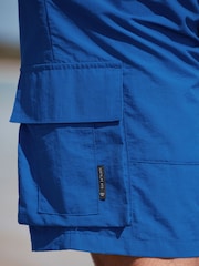 Cobalt Blue Utility Swim Shorts - Image 16 of 17