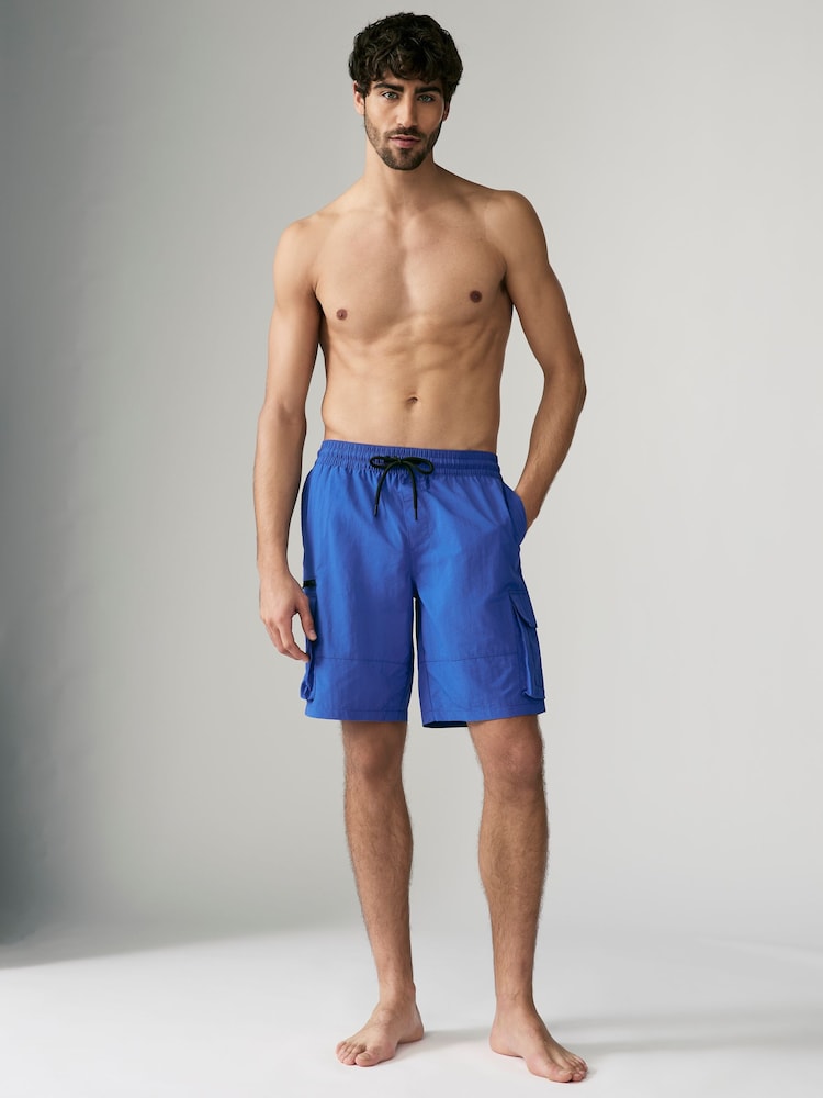 Bleu cobalt - Shorts de bain utilitaires - Image 5 of 17