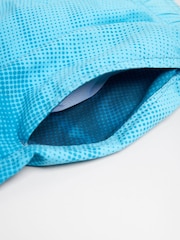 Ombre Blue Printed Swim Shorts - Image 10 of 11