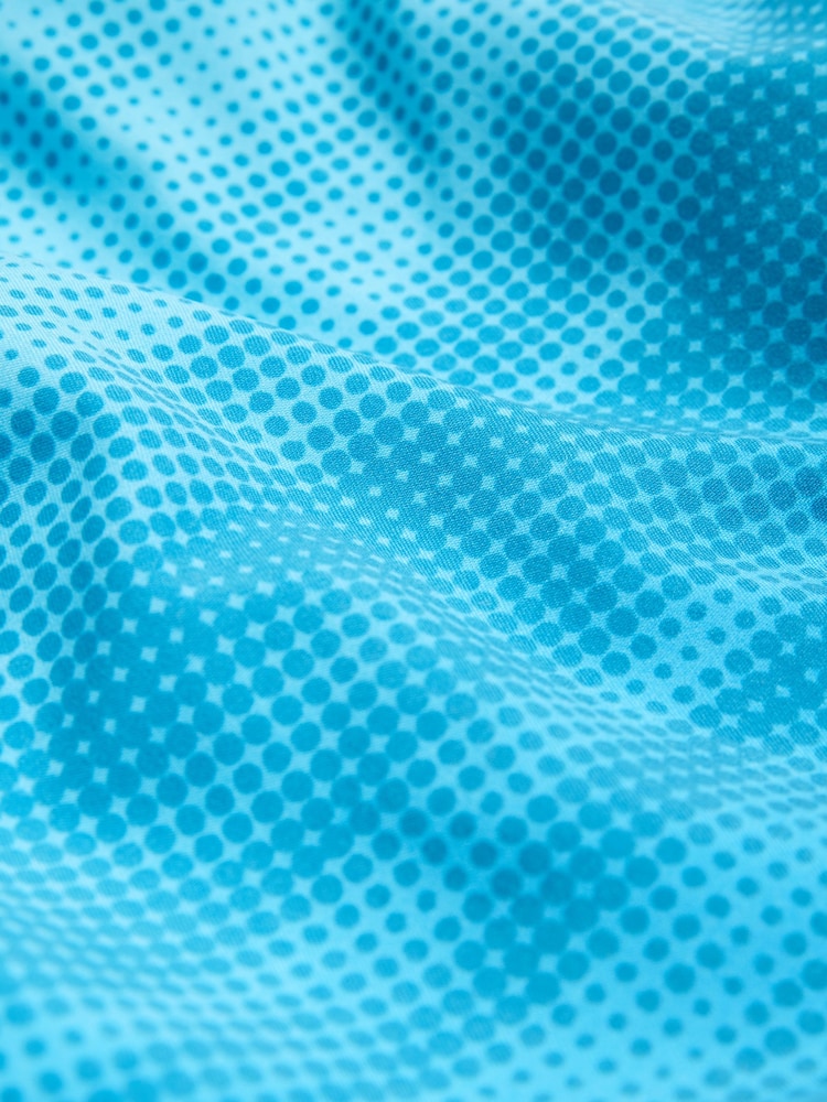 Ombre Blue Printed Swim Shorts - Image 11 of 11