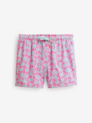 Pink Octopus Conversational Printed Swim Shorts - Image 6 of 10