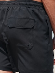 Black/Khaki Green Essential Swim Shorts 2 Pack - Image 11 of 21