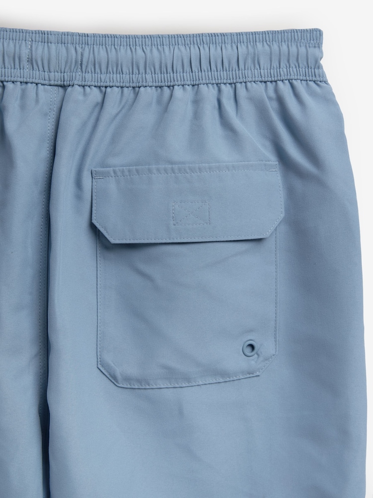Slate Blue/Navy Blue - Essential Swim Shorts 2 Pack - Image 15 of 20
