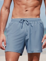 Slate Blue/Navy Blue Essential Swim Shorts 2 Pack - Image 2 of 20