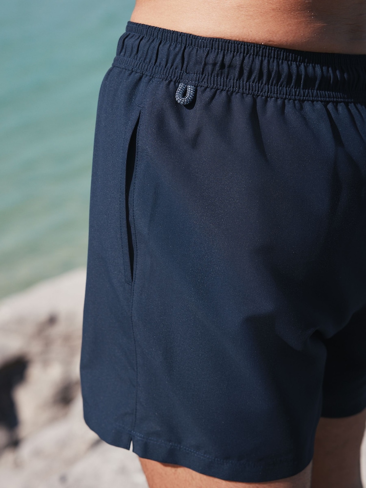 Slate Blue/Navy Blue - Essential Swim Shorts 2 Pack - Image 8 of 20