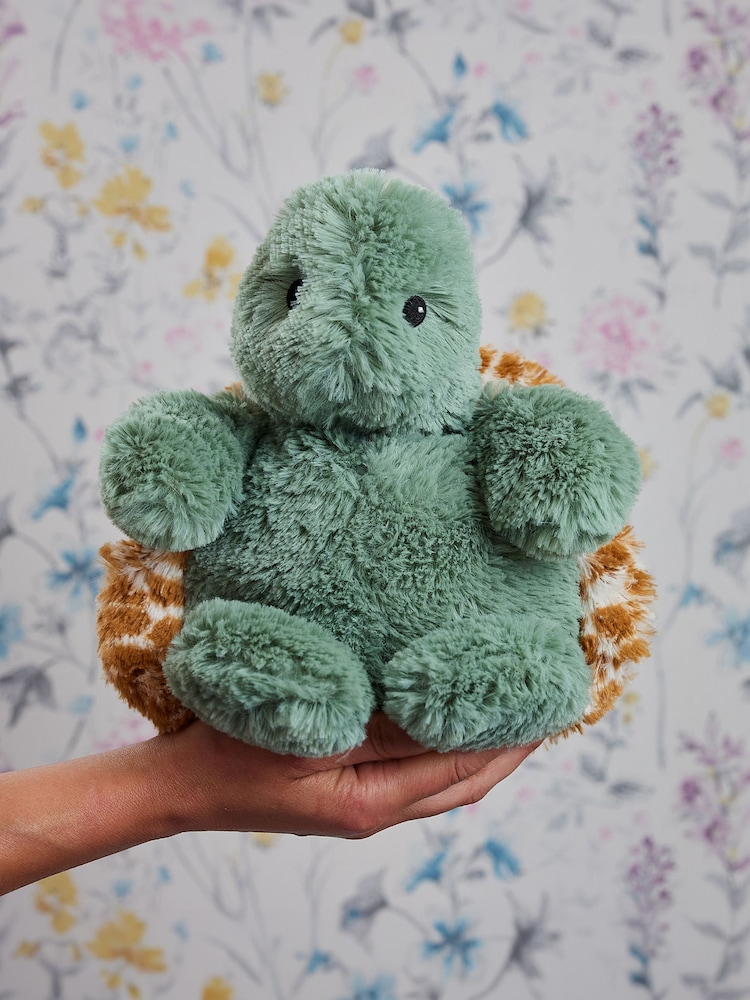Warmies Fully Hetable Baby Turtle Plush Toy - Image 1 of 3 Warmies Fully Hetable Baby Turtle Plush Toy - Image 1 of 3