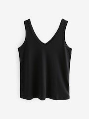 Black Modal Slouch Vest - Image 5 of 7