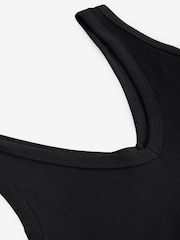 Black Modal Slouch Vest - Image 6 of 7