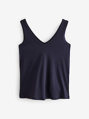 Navy Modal Slouch Vest - Image 6 of 8