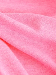 Fluro Pink V-Neck Cap Sleeve T-Shirt - Image 8 of 8