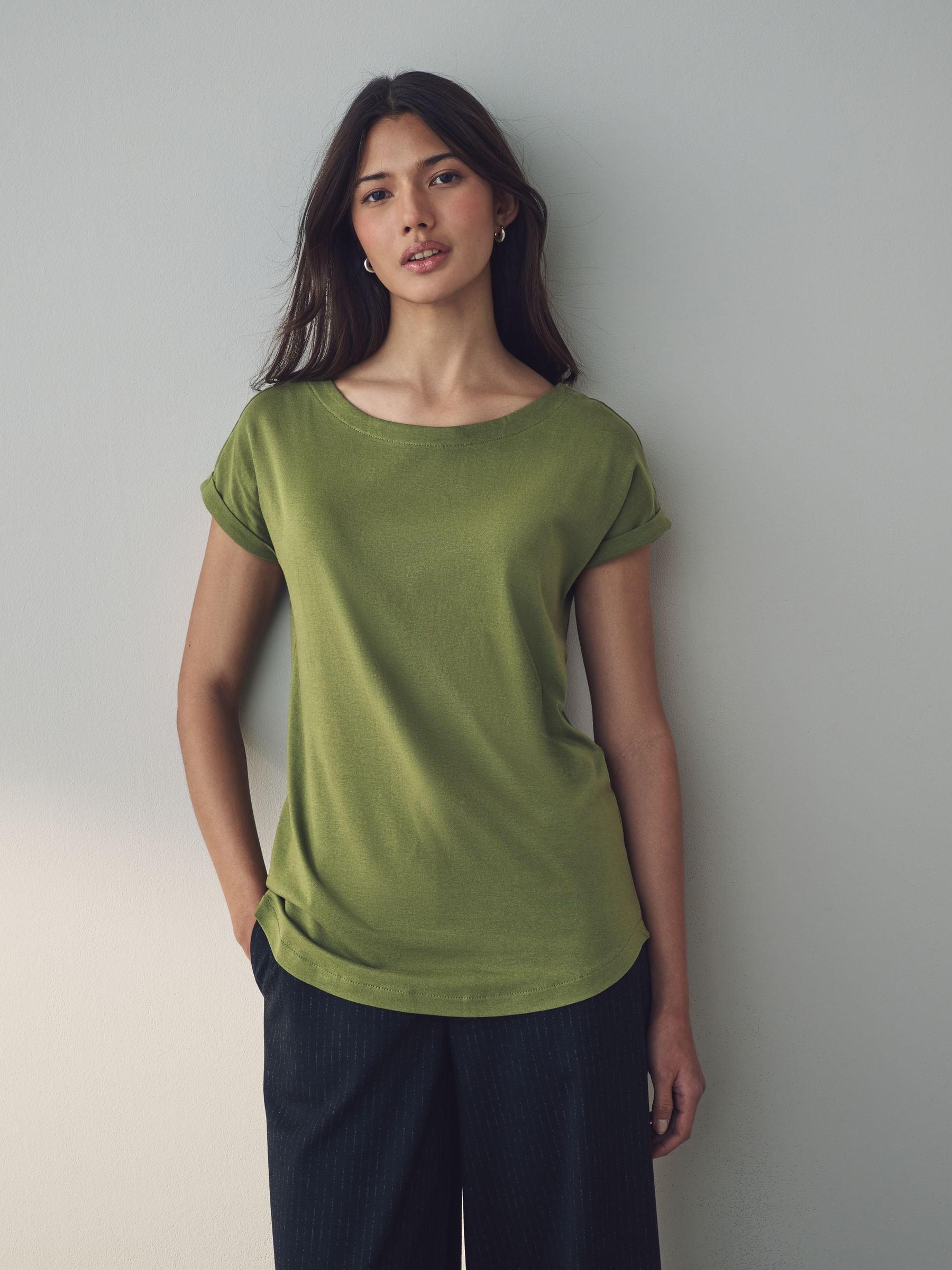 ELVINE 売れ筋商品|||エルヴィン Tシャツ トップス レディース T-shirts Green チャンピオン Champion レディース 半袖Tシャツ SHORT SLEEVE T
