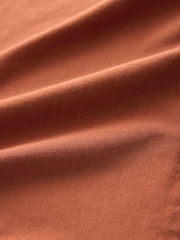 Brown Shorter Length Cotton Rich Bandeau Boobtube Top - Image 7 of 8