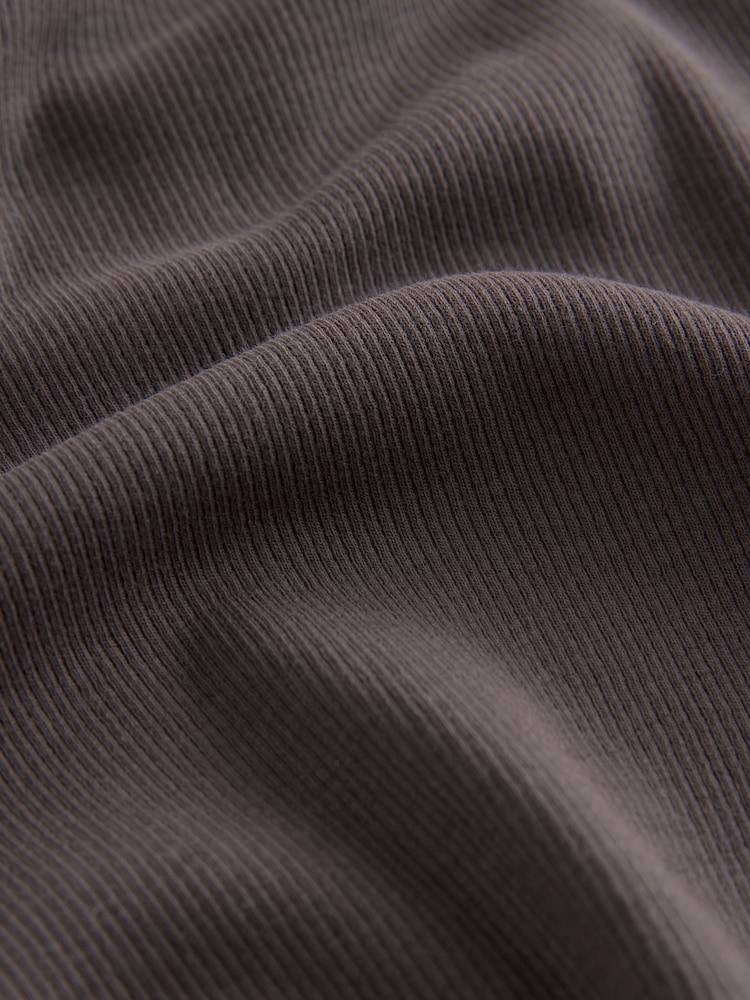 Shale Long Sleeve Ribbed T-Shirt - Image 8 of 8