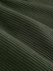 Forest Green Ribbed Seamless High Waist Leggings - Image 7 of 8