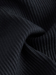Black Ribbed Seamless Vest Top - Image 6 of 6