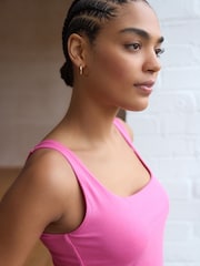 Pink Square Neck Vest - Image 4 of 4