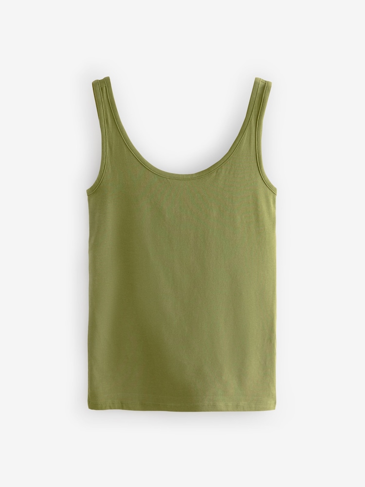 Vert olive - Veste épaisse de courroie - Image 6 of 8