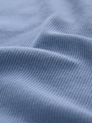 Bleu/Blanc - Lot de 3 débardeurs à bretelles larges - Image 11 of 11