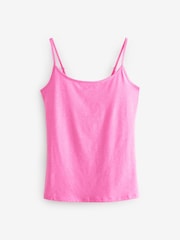 Fluoro Pink Thin Strap Vest - Image 5 of 7