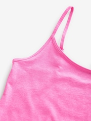 Fluoro Pink Thin Strap Vest - Image 6 of 7