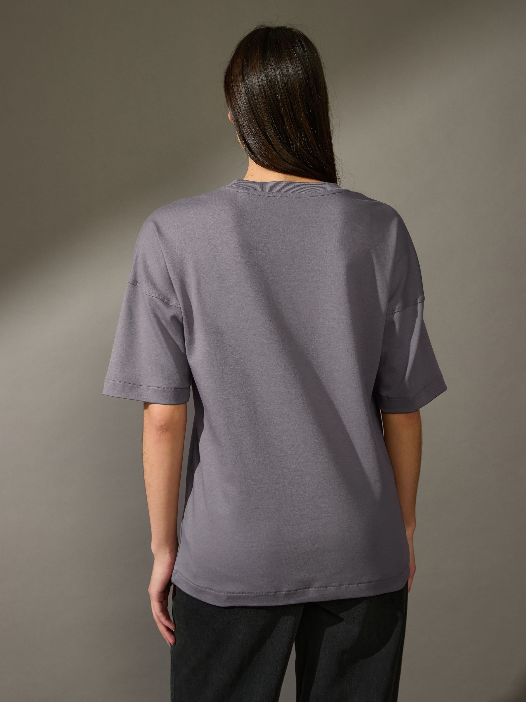 Buy Monochrome Oversized 100% Cotton T-Shirts 3 Pack from Next USA
