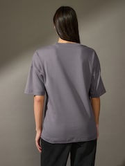 أسود وأبيض - Oversized 100% Cotton T-Shirts 3 Pack - صورة 11 من 12
